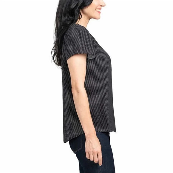 Hilary Radley ladies v-neck blouse - Picture 7 of 7